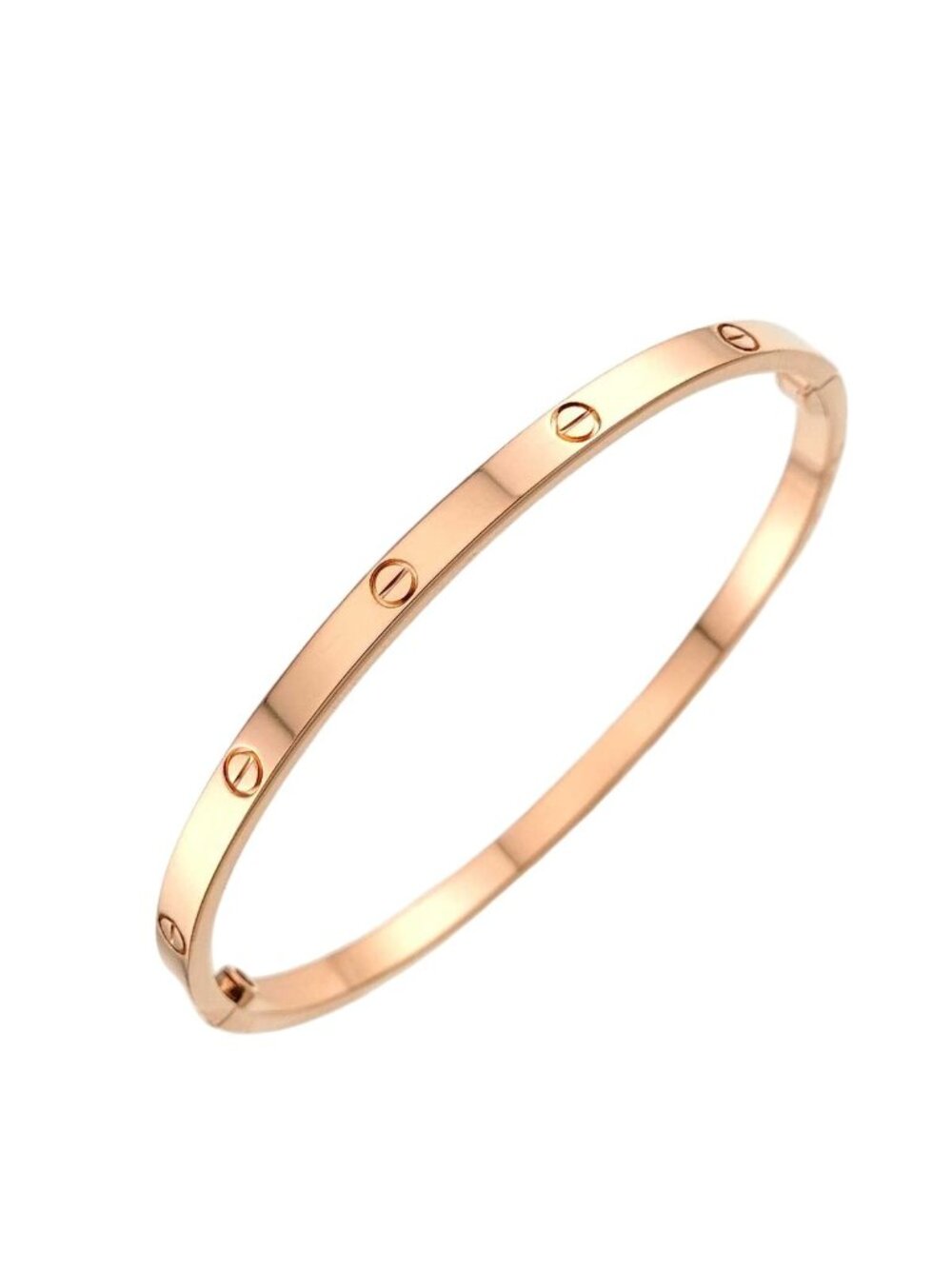 Cartier Love Bracelet Small SM 17 18k Pink Gold 750 Bangle Bracele